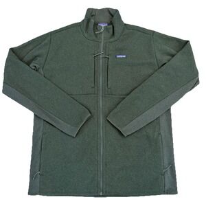 Patagonia Better Sweater Full Zip Jacket Men XXL Dark Green Fleece